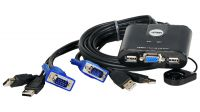 Conmutador KVM con cable - Aten