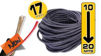 CT 2513 : Organizador de cables flexible abierto 17mm Negro (5 m)