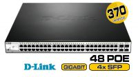 Switch 19" D-Link 48p Gigabit-PoE 4 SFP DGS-1210-52MP