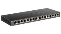 Switch 19" D-Link DGS-1016S 16p. Gigabit gestionable low profile