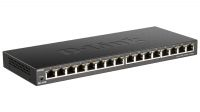 Switch  D-Link DGS-1016S  16p.Gigabit gestionável Low profile