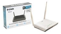 Router Modem D-Link DSL-2750B Wireless 802.11 b/g/n 300 Mbps 4x RJ-45