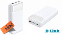 Powerbank 20000mAh  DPP-201  USB-C x2, USB-Ax1 QC3.0