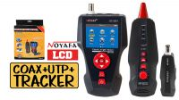 Tester de red RJ45 NF-8601S com LCD, POE, TDR, ICMP ping, 1 remoto