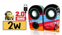 Altavoces 2.0 USB jack 3.5mm, Cars