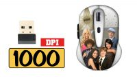 Ratón óptico wireless USB 2.0 500/1000 Dpi Disney