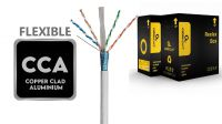 Bobina de cable FTP Cat. 5E AWG24 flexible CCA 305m