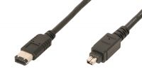 Cable de conexión FireWire IEEE 1394 6 Macho / 4 Macho