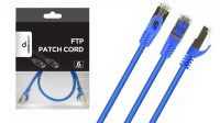 Cable de red Cat. 6 FTP Azul