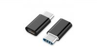 Adaptador USB 3.1 Macho a Micro USB B 2.0 Fêmea preto