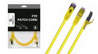 Cabo de rede FTP Cat. 6 CCA amarelo