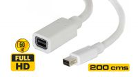 Cable mini DisplayPort (Thunderbolt) M/H 2m.