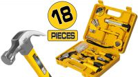 Kit de herramentas para reparaciones domésticas 18 piezas.