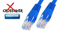 Cable de red Crossover UTP Cat. 5E Azul