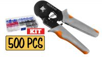 Kit terminales + alicate crimpar 0.25-10mm2 (500pcs)