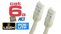 Cable de red UTP Cat 6A LSZH