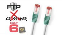 Cable de red Crossover S/FTP Cat. 6 PVC CU Gris 5m