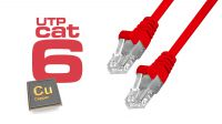 Cables de red UTP Cat. 6 Rojo
