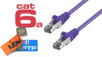 IBR 7105P : Cabo de rede Cat.6a S/FTP RJ-45 AWG26/7 violeta (5 m)