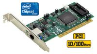 Tarjeta de red PCI 10/100 Base TX 1xSTP Intel