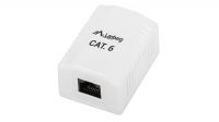 Caixa SuperficieE Cat.6 UTP 1X RJ45 - Branco