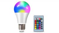 Lâmpada Led RGB Remote Control 5W E27 230V