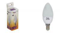 Lámapara Led E14 cerámica vela 5.5W 230V