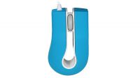 LGO 301 : Ratón óptico Logo U-Shape 3 botones con scroll USB 800dpi (Azul)