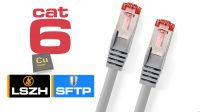Cable S-FTP Cat.6 Gris