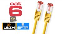 Cable S-FTP Cat.6 Amarillo 2m