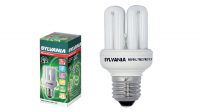 Lámpara de bajo consumo Fast Start compacta E27 6Kh Sylvania