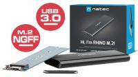 Caja Externa NATEC RHINO M.2 SATA USB 3.0