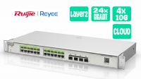 Switch Ruijie/Reyee 24p. Giga PoE+ 4xSFP+ cloud Managed