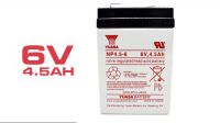 Batería Yuasa NP4-6 plomo-ácido 6V 4Ah