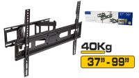 Soporte LCD 37"-99" VESA 600 x 400 Inclinación Tilting 40kg Máx Negro
