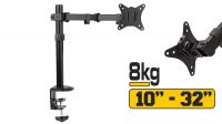 Soporte de Mesa para 1 Monitor 10" - 32" 8Kg - Negro