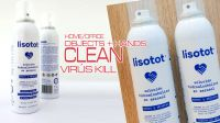 Desinfectante Lisolot hidroalcoólico mãos e objectos em spray 200ml
