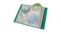Carteira CD's verde / 72 CD's