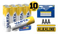 Pila AAA/LR03 Varta alcalina 1.5v blister (10unid.)