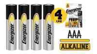 Pila AAA/LR03 Energizer alcalina 1.5v blister (4unid.)