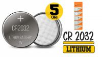 Pila CR2032 de Litio 3V (5unid)
