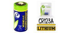 Pila CR123A Energine de litio 3V