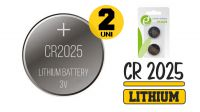 Pila de lítio CR2025 3V (2unid.)
