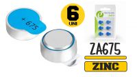 Pila ZA675 de zinc 1.4V (6unid.)