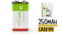 Pilha LR22 recarregável 9V 250mAh