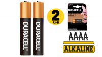 Pilha AAAA Duracell LR61 alcalina 1.5v (2)