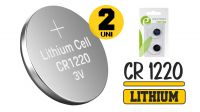 Pilha de lítio CR1220 3V (2)