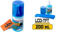Kit de limpieza profesional para LCD Gel 200ml