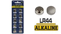 Pila LR44/AG13 alcalina 1.5V (10unid)