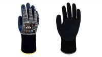 Guantes WG-333 roca, doble látex, interior em algodón, tamaño M
